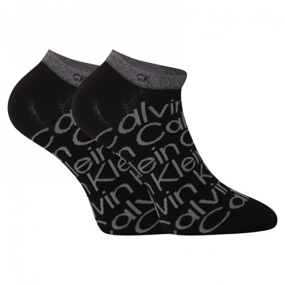 2PACK sokken Calvin Klein laag zwart (701218714 001)