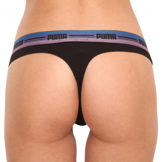 2PACK dames string Puma zwart (603034001 011)