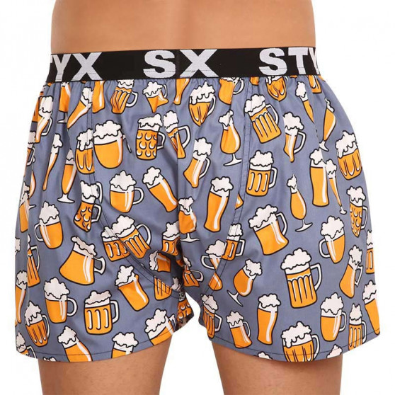 Herenboxershort Styx kunst sport rubber bier (B1357)