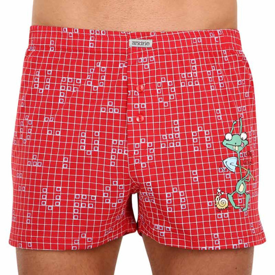 Herenboxershorts Andrie rood (PS 5610 D)