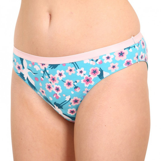 Vrolijke Dames slip Dedoles Sakura en reiger (D-W-UN-BB-C-C-1370)