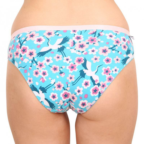 Vrolijke Dames slip Dedoles Sakura en reiger (D-W-UN-BB-C-C-1370)