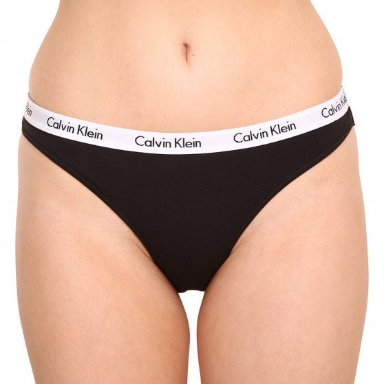 3PACK Dames slip Calvin Klein veelkleurig (QD3588E-1CX)
