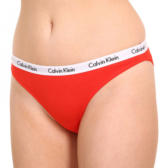 3PACK Dames slip Calvin Klein oversized multicolour (QD3801E-1CX)