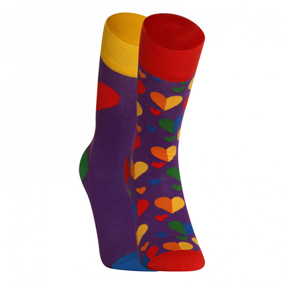 Vrolijke sokken Dedoles Regenboog harten (GMRS1316)