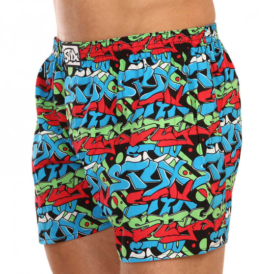 Zonder verpakking - Herenboxershort Styx classic elastisch meerkleurig (A1255)