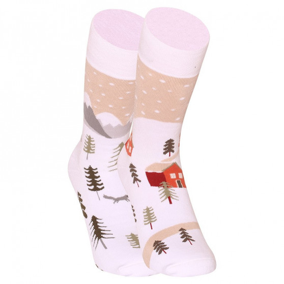 Vrolijke warme sokken Dedoles Sneeuwlandschap (GMWS1066)