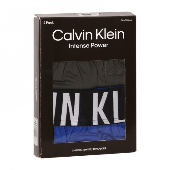 2PACK Herenboxershort Calvin Klein veelkleurig (NB2637A-206)