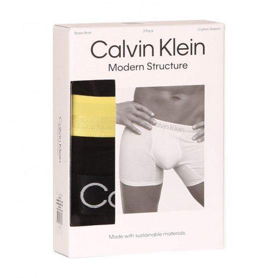 3PACK herenboxershort Calvin Klein zwart (NB2971A-1RZ)