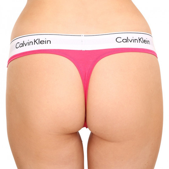 Dames string Calvin Klein roze (F3786E-VGY)