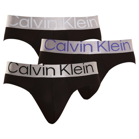 3PACK herenslip Calvin Klein zwart (NB3073A-IEH)