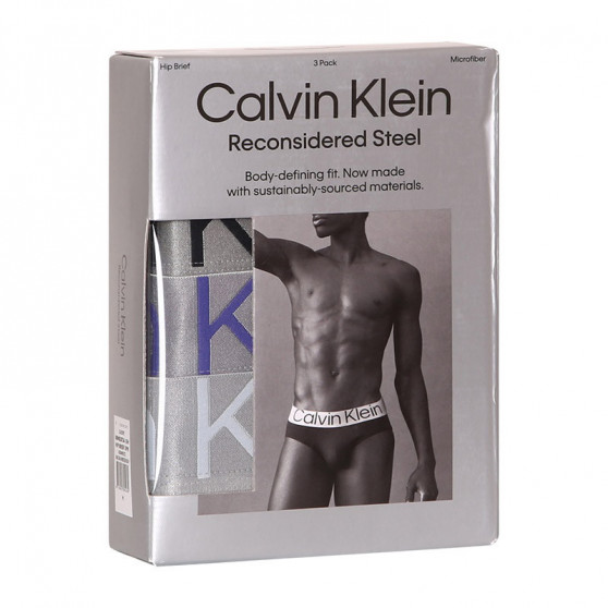 3PACK herenslip Calvin Klein zwart (NB3073A-IEH)