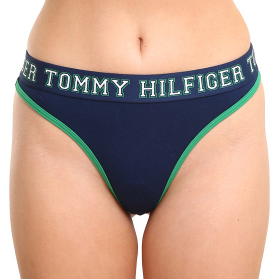 Dames String Tommy Hilfiger blauw (UW0UW03164 C5F)