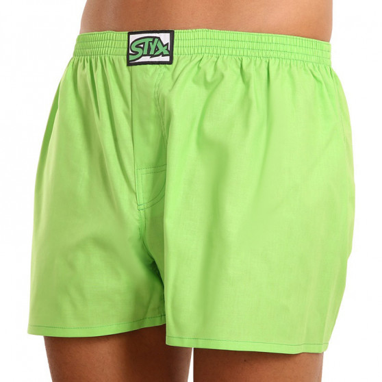 Herenboxershorts Styx classic rubber groen (A1069)