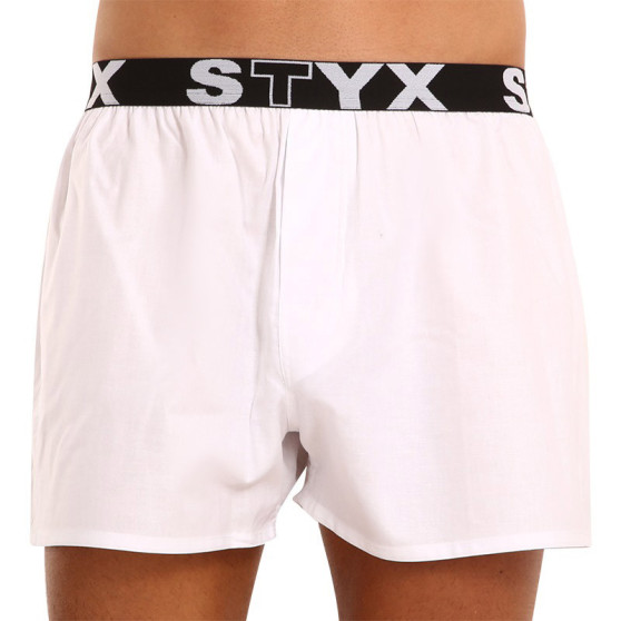 Herenboxershort Styx sport elastisch wit (B1061)