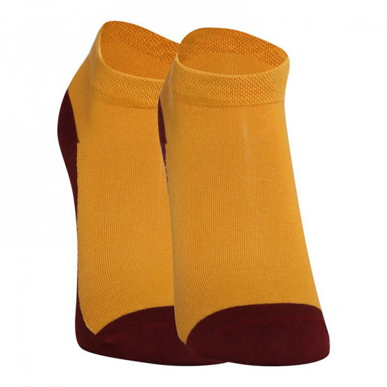Vrolijke sokken Dedoles Voetafdruk geel (D-U-SC-LS-B-C-1253)