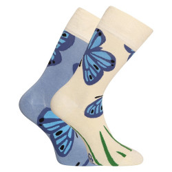 Vrolijke bamboe sokken Dedoles Blauwe vlinder (D-U-SC-RS-C-B-1554)