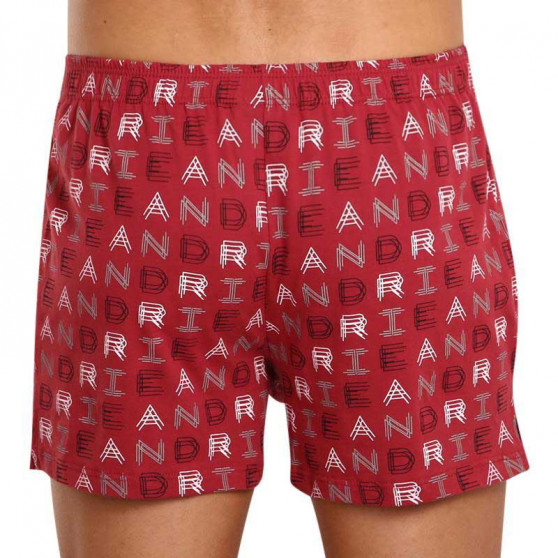 Herenboxershorts Andrie rood (PS 5611 D)