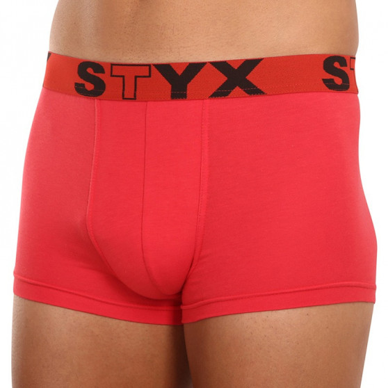 Herenboxershort Styx sport elastisch rood (G1064)