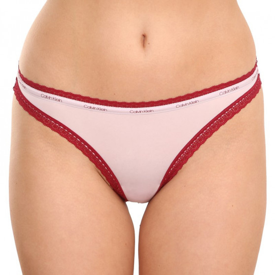 3PACK Dames slip Calvin Klein veelkleurig (QD3804E-W4Z)