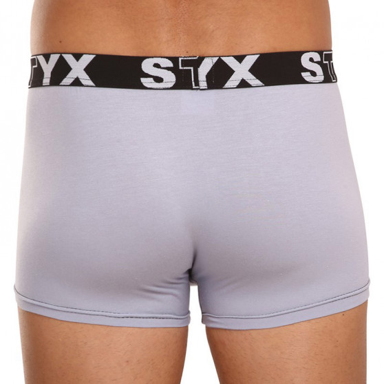 3PACK herenboxershort Styx sport elastisch grijs (G10676767)