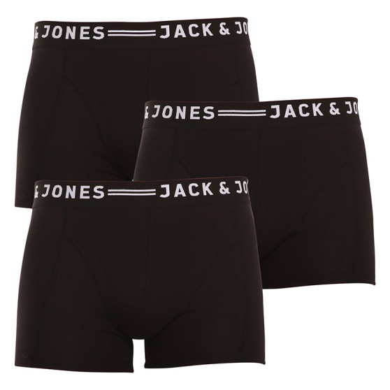 3PACK herenboxershort Jack and Jones zwart (12081832 - black/black)