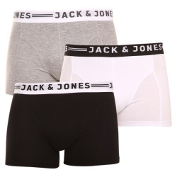 3PACK herenboxershort Jack and Jones veelkleurig (12081832 - light grey)