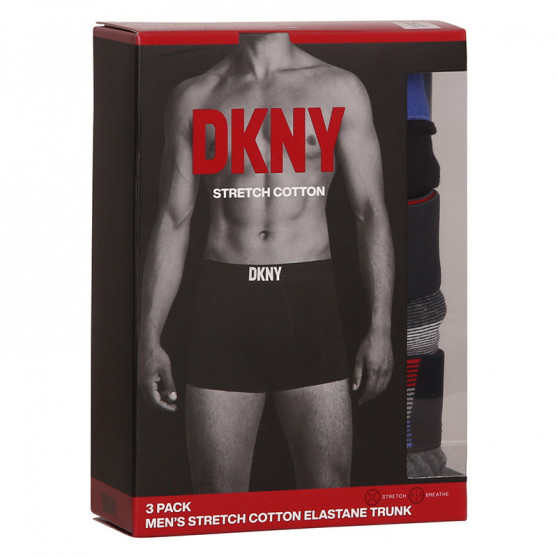 3PACK Herenboxershort DKNY Hinton veelkleurig (U5_6660_DKY_3PKB)