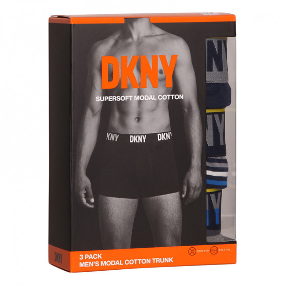 3PACK Herenboxershort DKNY Grafton veelkleurig (U5_6661_DKY_3PKA)