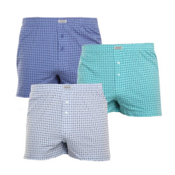 3PACK Herenboxershort Andrie veelkleurig (PS 5641)