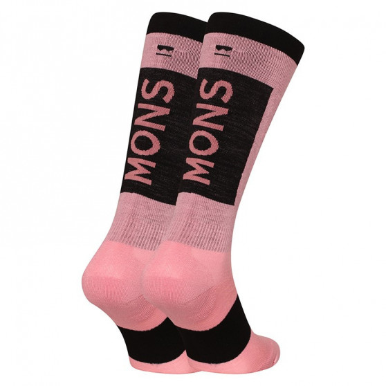 Sokken Mons Royale merino roze (100593-1169-134)