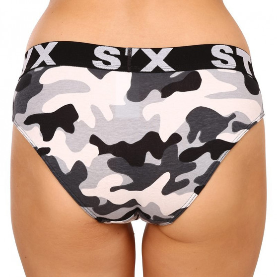 Dames slip Styx kunst sport rubber camouflage (IK1457)