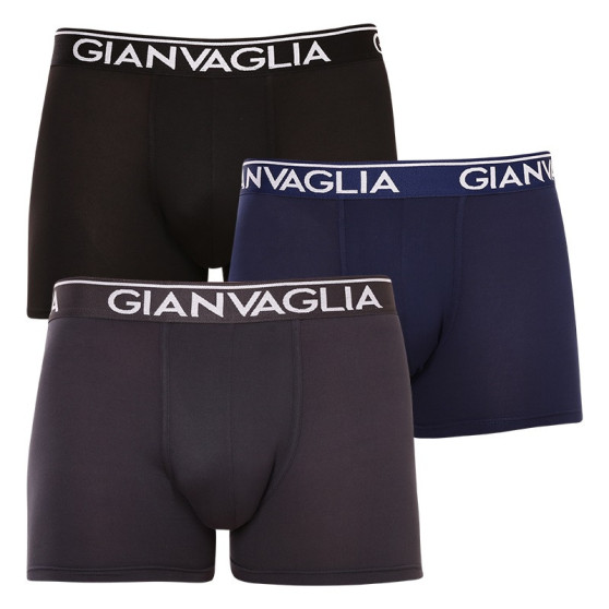 3PACK herenboxershort Gianvaglia veelkleurig (GVG-5505)