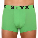 Herenboxershort Styx sport elastisch groen (G1069)