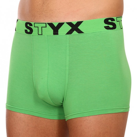 Herenboxershort Styx sport elastisch groen (G1069)