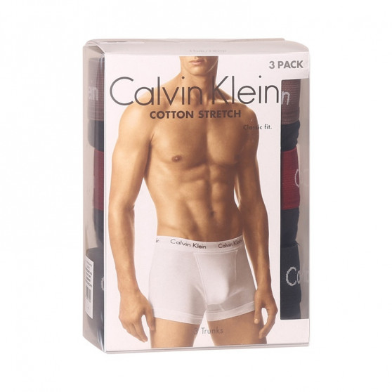 3PACK herenboxershort Calvin Klein zwart (U2662G-6FA)