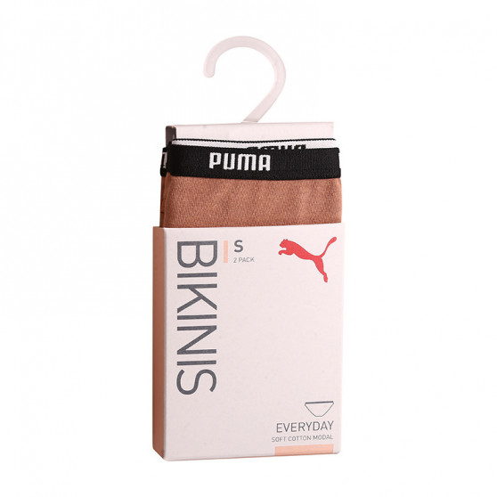 2PACK damesslip Puma bruin (603031001 013)