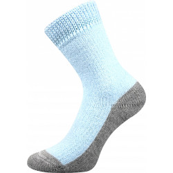 Warme sokken Boma lichtblauw (Sleep-lightblue)