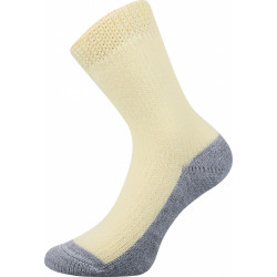 Warme sokken Boma geel (Sleep-yellow)