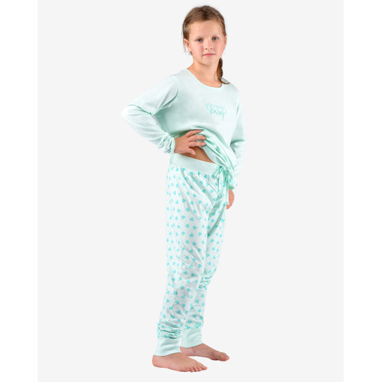 Meisjes pyjama Gina blauw (29007-LYMMMZ)