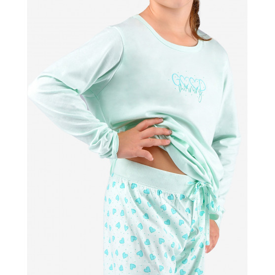 Meisjes pyjama Gina blauw (29007-LYMMMZ)