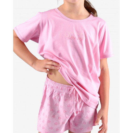 Meisjes pyjama Gina roze (29008-MBRLBR)