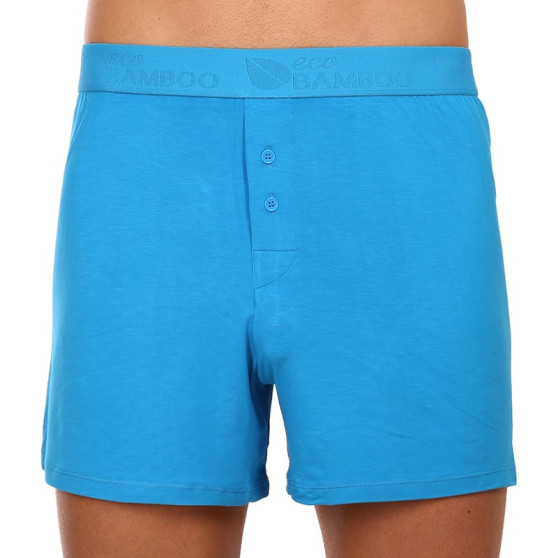 Herenboxershort Gino bamboe blauw (75195)