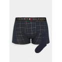 Herenset Tommy Hilfiger boxershorts en sokken in een geschenkverpakking (UM0UM01996 0UI)