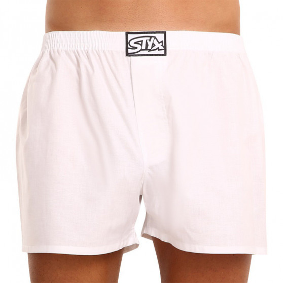 Herenboxershort Styx wit classic rubber + textiel markers (AF1061)