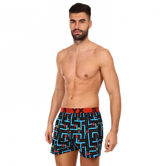 Herenboxershort Styx kunst sport rubber spel (B1259)