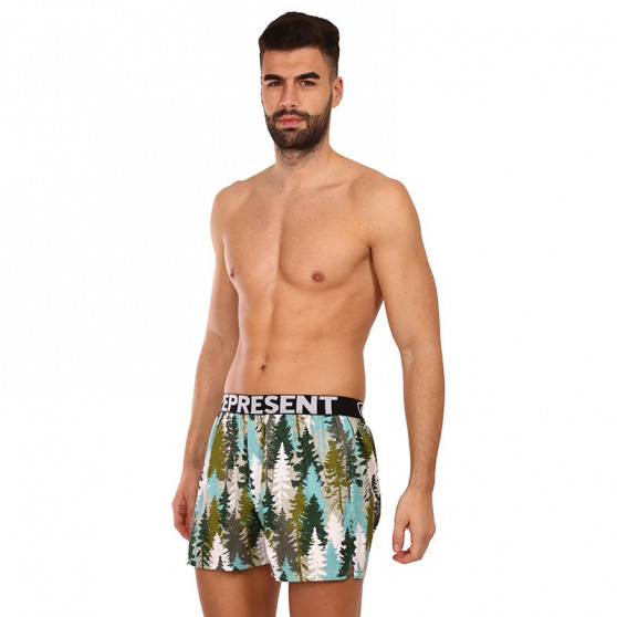 Herenboxershorts Represent exclusief Mike forest camo (R2M-BOX-0747)