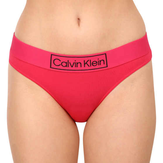 Dames slip Calvin Klein oversized roze (QF6824E-XI9)