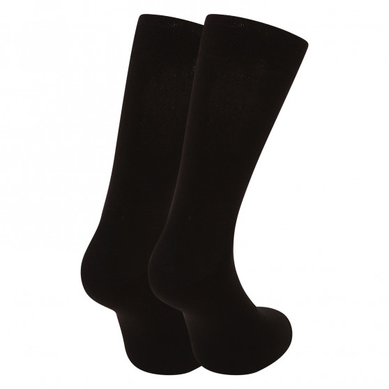 5PACK sokken Nedeto hoog bamboe zwart (5NDTP001)