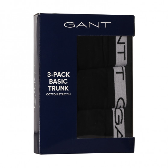 3PACK herenboxershort Gant zwart (902033153-5)